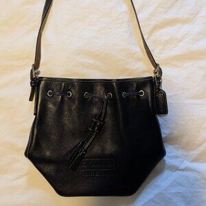 Coach Leather Bucket Bag